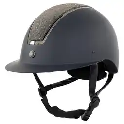 Decathlon Paardrijden - Unisex - Navy/gunmetal - -rijhelm Omega Glamourous aanbieding