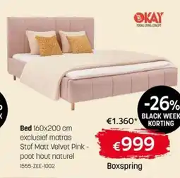 BE-Okay Boxspring bed aanbieding