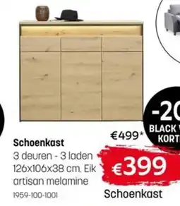 BE-Okay Schoenkast aanbieding