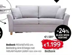 BE-Okay Bedbank aanbieding