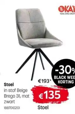 BE-Okay Stoel aanbieding