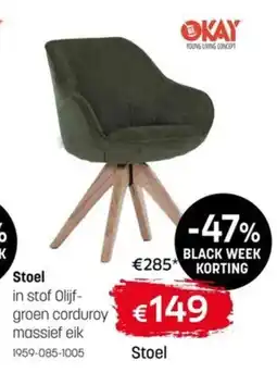 BE-Okay Stoel aanbieding