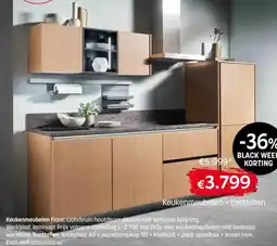 BE-Okay Keukenmeubelen + toestellen aanbieding
