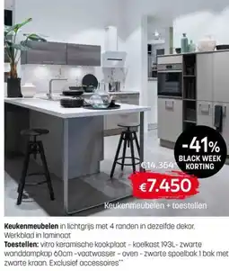 BE-Okay Keukenmeubelen + toestellen aanbieding