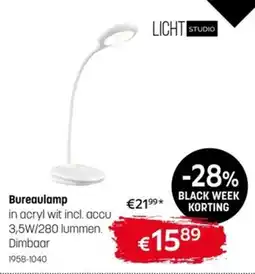 BE-Okay Licht studio Bureaulamp aanbieding