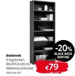 BE-Okay Boekenrek aanbieding