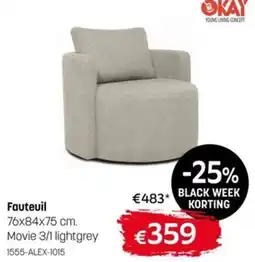 BE-Okay Fauteuil aanbieding