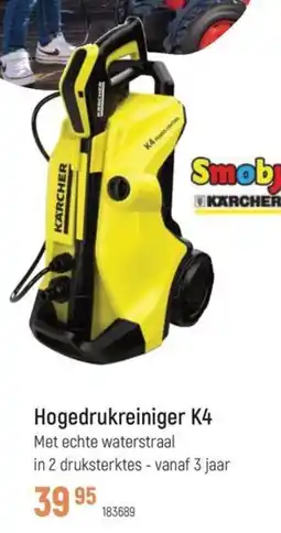 Freetime Hogedrukreiniger K4 aanbieding