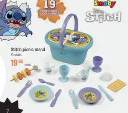 Freetime Smoby Stitch picnic mand aanbieding