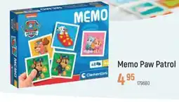 Freetime Memo Paw Patrol aanbieding