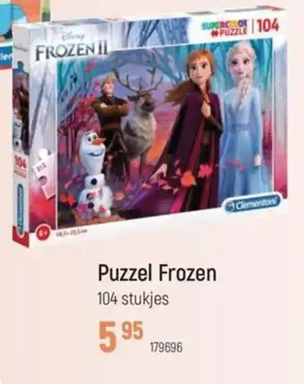 Freetime Puzzel Frozen aanbieding