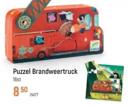Freetime Puzzel Brandweertruck 16st aanbieding