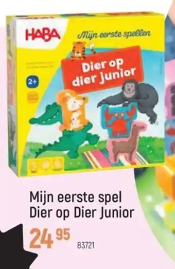 HABA Mijn eerste spellen Dier op dier junior