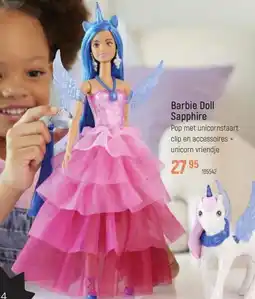Freetime Barbie Doll Sapphire aanbieding