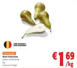 Colruyt Boni Selection peren conference aanbieding