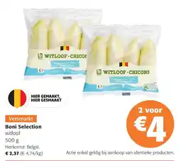 Colruyt Boni Selection witloof 500 g aanbieding