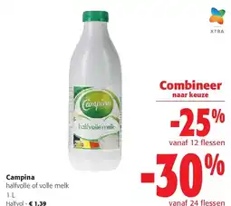 Colruyt Campina Halfvol aanbieding