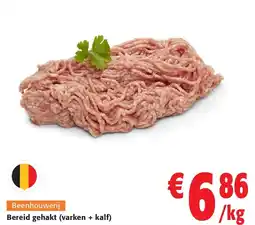 Colruyt Bereid gehakt (varken + kalf) aanbieding