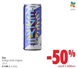Colruyt Ezy Energy Drink Original 25 cl aanbieding
