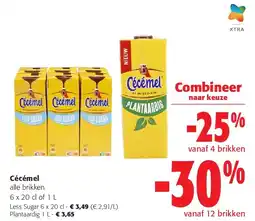 Colruyt Cécémel Less Sugar 6 x 20 cl aanbieding