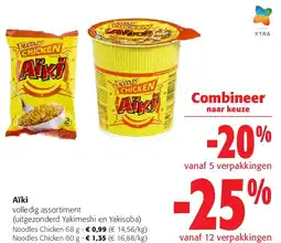 Colruyt Aïki Noodles Chicken 68 g aanbieding