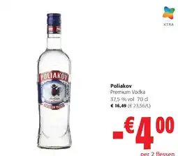 Colruyt Poliakov Premium Vodka aanbieding