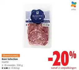 Colruyt Boni Selection rosette aanbieding