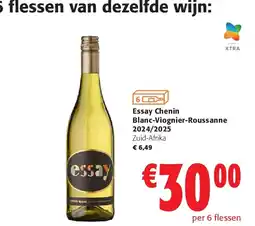 Colruyt Essay Chenin Blanc-Viognier-Roussanne 2024/2025 aanbieding