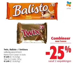 Colruyt Balisto Korn Cereal 10 stuks aanbieding