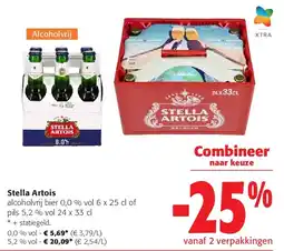Colruyt Stella Artois 0,0 % vol aanbieding