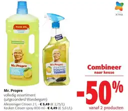 Colruyt Mr. Propre Allesreiniger Citroen 2 L aanbieding