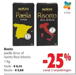 Colruyt Bosto Paella aanbieding