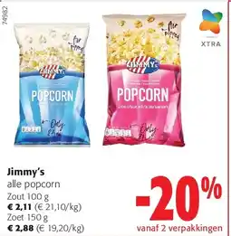 Colruyt Jimmy’s Zout 100 g aanbieding