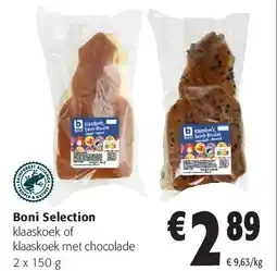 Colruyt Boni Selection klaaskoek of klaaskoek met chocolade aanbieding