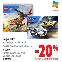 Colruyt Lego City 60411 Fire Rescue Helicopter aanbieding