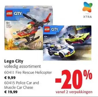 Colruyt Lego City 60411 Fire Rescue Helicopter aanbieding