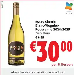 Colruyt Essay Chenin Blanc-ViognierRoussanne 2024/2025 aanbieding
