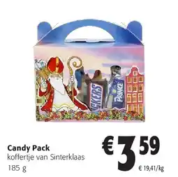 Colruyt Candy Pack koffertje van Sinterklaas 185 g aanbieding