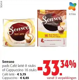 Colruyt Senseo Café latté aanbieding