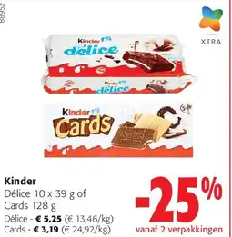 Colruyt Kinder Délice aanbieding
