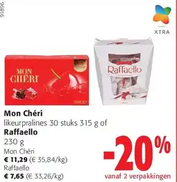 Colruyt Mon Chéri aanbieding