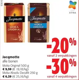 Colruyt Jacqmotte Moka Original 500 g aanbieding