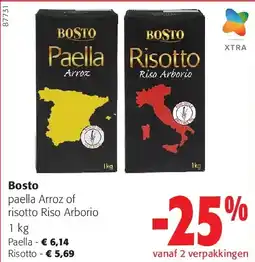 Colruyt Bosto Paella aanbieding