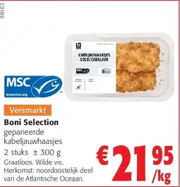 Colruyt Boni Selection gepaneerde aanbieding