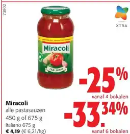 Colruyt Miracoli Italiano 675 g aanbieding