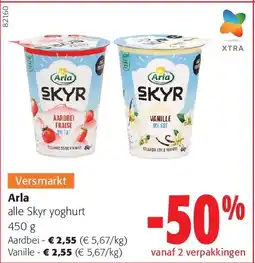 Colruyt Arla Aardbei aanbieding