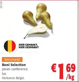Colruyt Boni Selection peren conference aanbieding