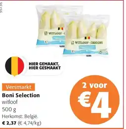 Colruyt Boni Selection witloof aanbieding