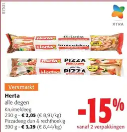 Colruyt Herta Kruimeldeeg 230 g aanbieding