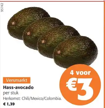 Colruyt Hass-avocado aanbieding